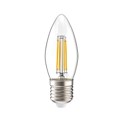 Лампа филаментная LED C35 свеча прозр. 7Вт 230В 4000К E27 серия 360° IEK