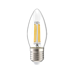 Лампа филаментная LED C35 свеча прозр. 7Вт 230В 3000К E27 серия 360° IEK