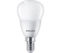 LED Лампа P45 "Шар" Ecohome 5W 500lm 2700К E14 PHILIPS (24) NEW