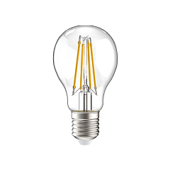 Лампа филаментная LED A60 шар прозр.  9Вт 230В 4000К E27 серия 360° IEK