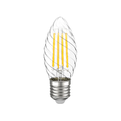 Лампа филаментная LED CT35 свеча вит. 5Вт 230В 3000К E27 серия 360° IEK